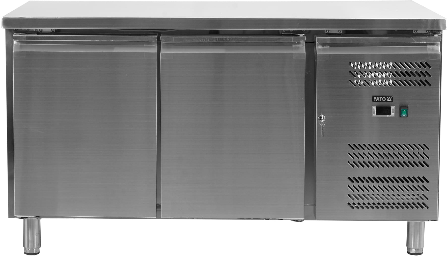 Stół chłodniczy 2-drzwiowy 136x60x85cm