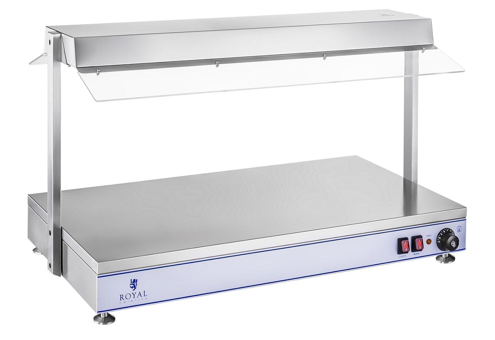 Płyta grzewcza 120x50cm z lampami halogenowymi