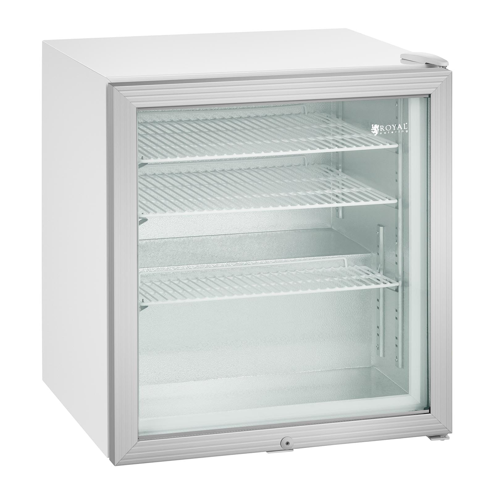 Zamrażarka 88 litrów z przeszklonymi drzwiami