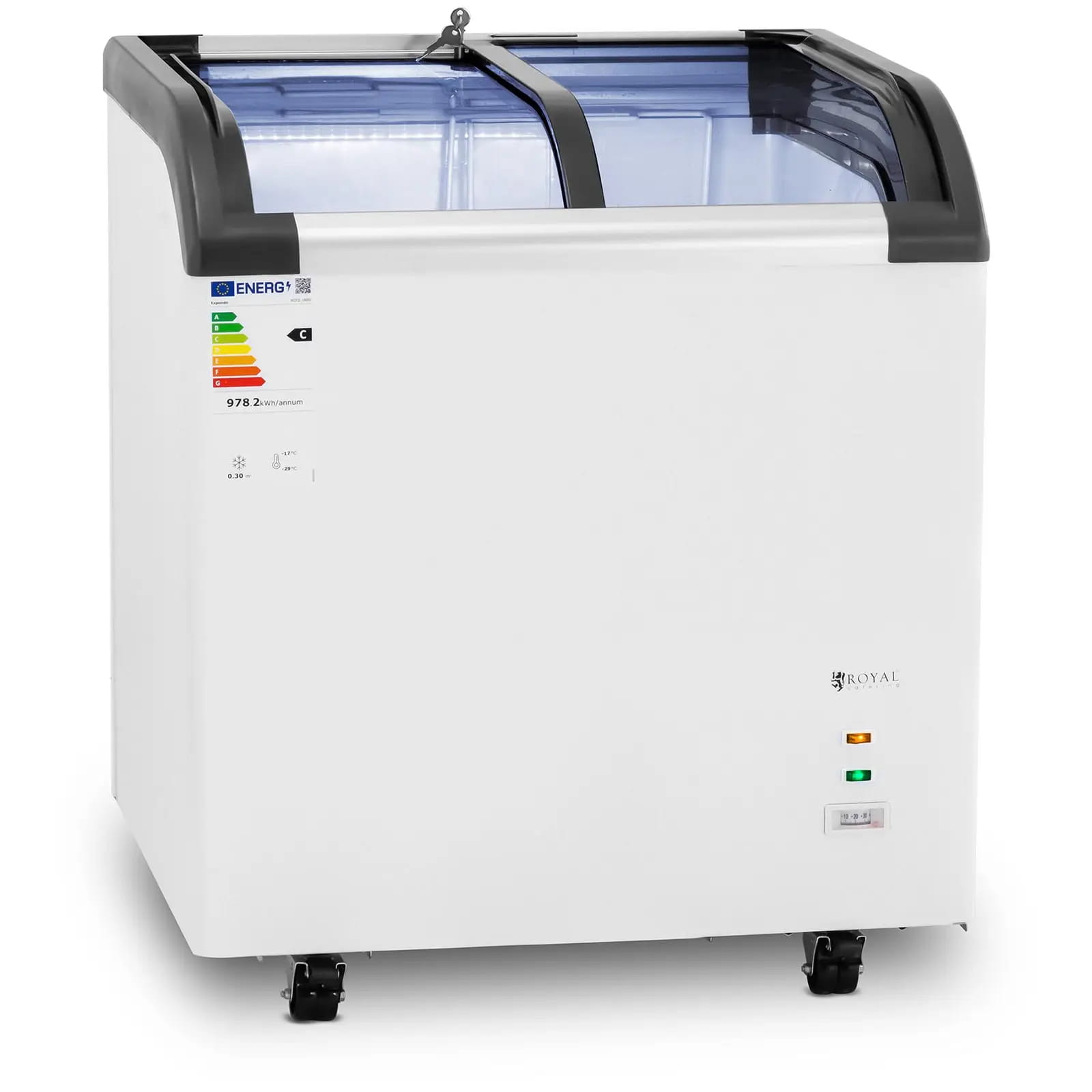 Zamrażarka sklepowa 180 l + 2 kosze | RCFZ-180G