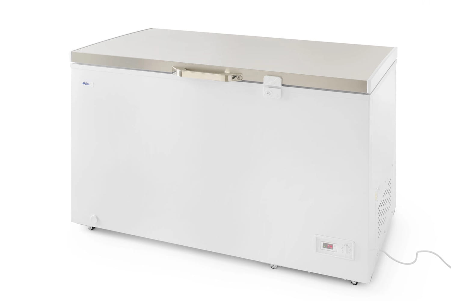 Zamrażarka skrzyniowa 345L z oświetleniem + kosz