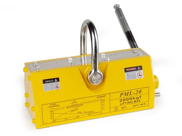 Podnośnik, uchwyt, chwytak magnetyczny do blach 2000kg