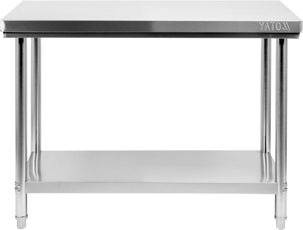 STÓŁ CENTRALNY SKŁADANY Z PÓŁKĄ 1000×700×H850MM YATO | YG-09010