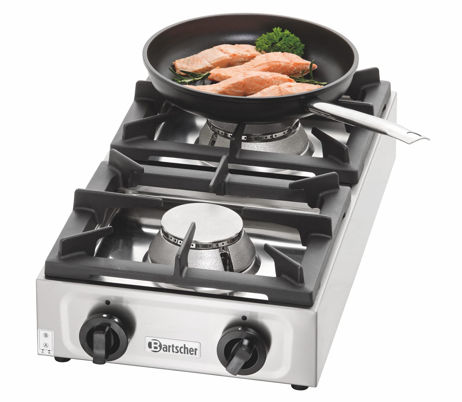 Kuchnia gazowa podwójna 11 kW Bartscher