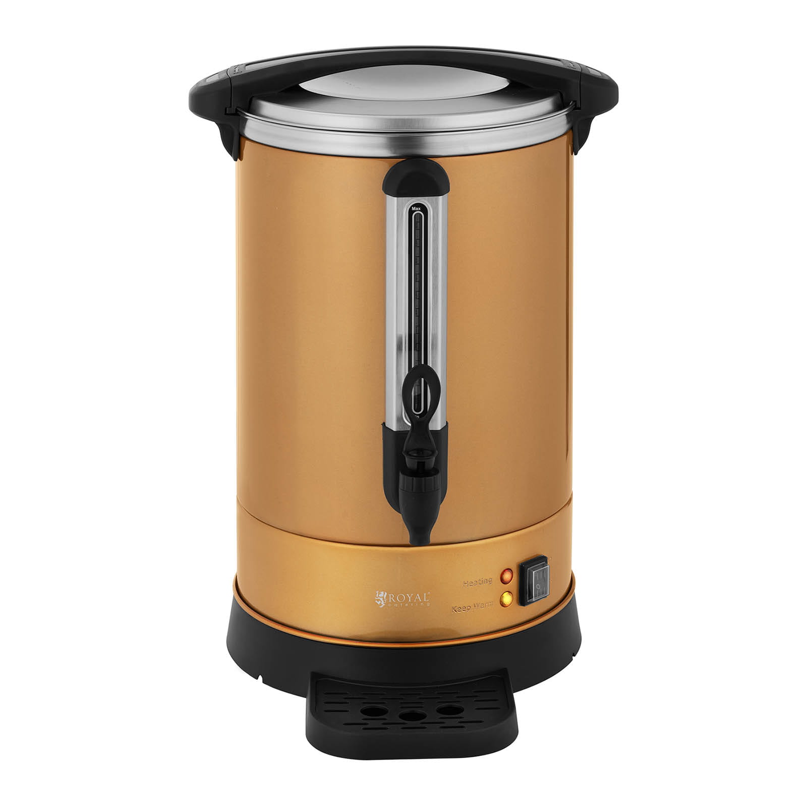 Zaparzacz do kawy 14L, złoty