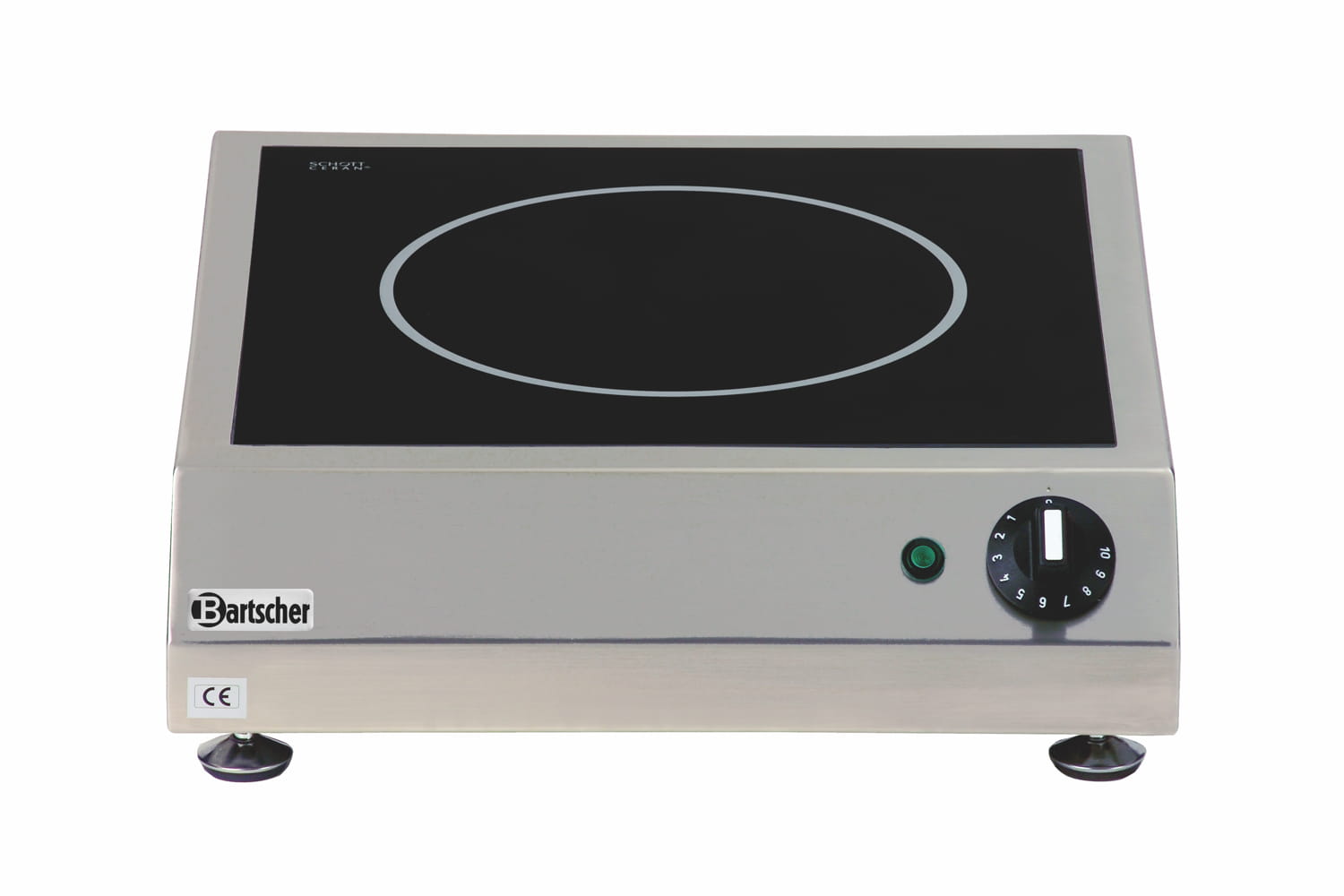 Kuchenka ceramiczna 3 kW pojedyncza Bartscher