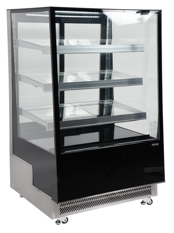Witryna chłodnicza z przesuwnymi drzwiami 400L Yato