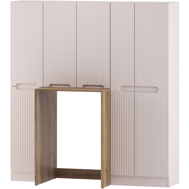 COMAD Zestaw mebli NOVA CASHMERE 3 słupki, 2 szafki 35 cm, obudowa pr