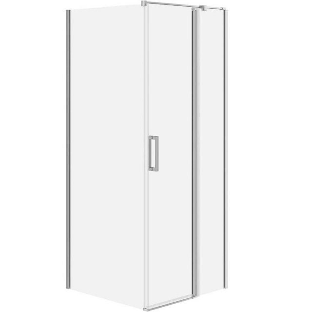 CERSANIT Kabina prysznicowa prostokątna MODUO prawa 80x90x195 cm chro