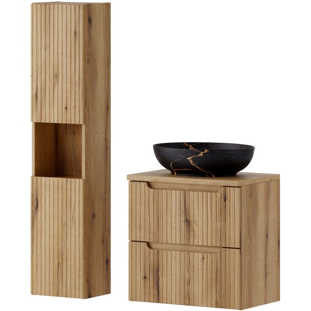 COMAD Zestaw mebli NOVA COAST EVOKE szafka z blatem NOVA OAK 60 cm, s