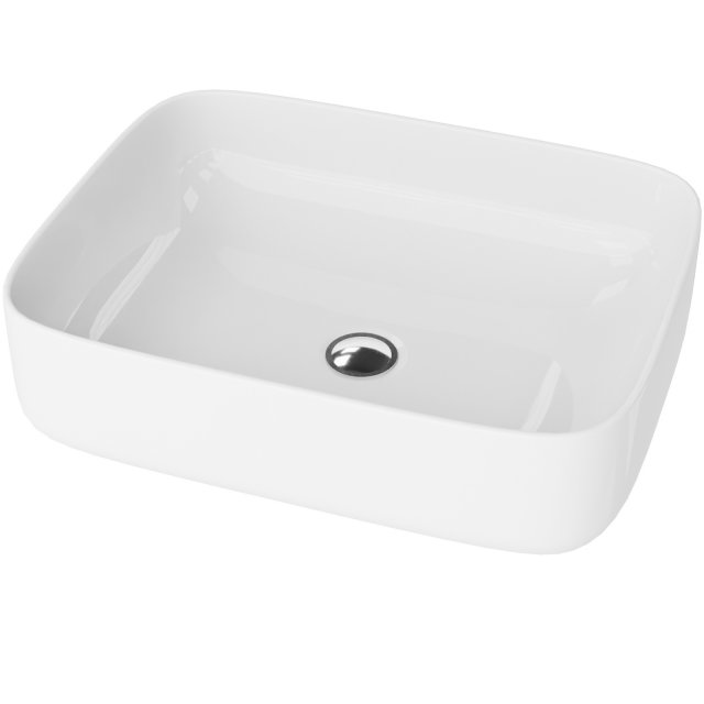 LAVITA Umywalka nablatowa GALERA 50,5 biała