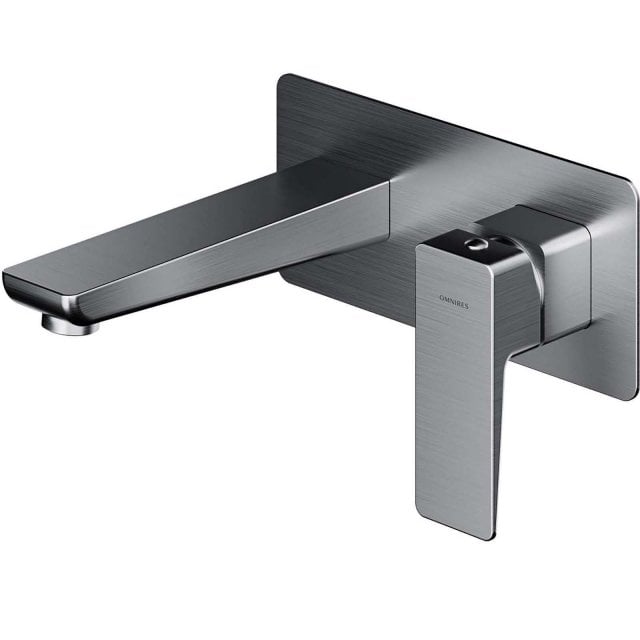 OMNIRES Bateria umywalkowa podtynkowa PARMA nikiel szczotkowany PM741