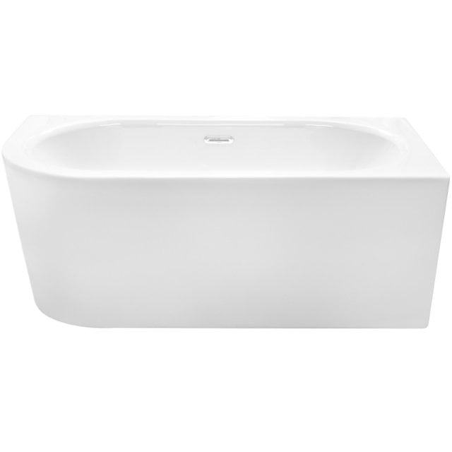 BESCO Wanna wolnostojąca AVITA A-LINE przyścienna prawa 160x75 z syfo