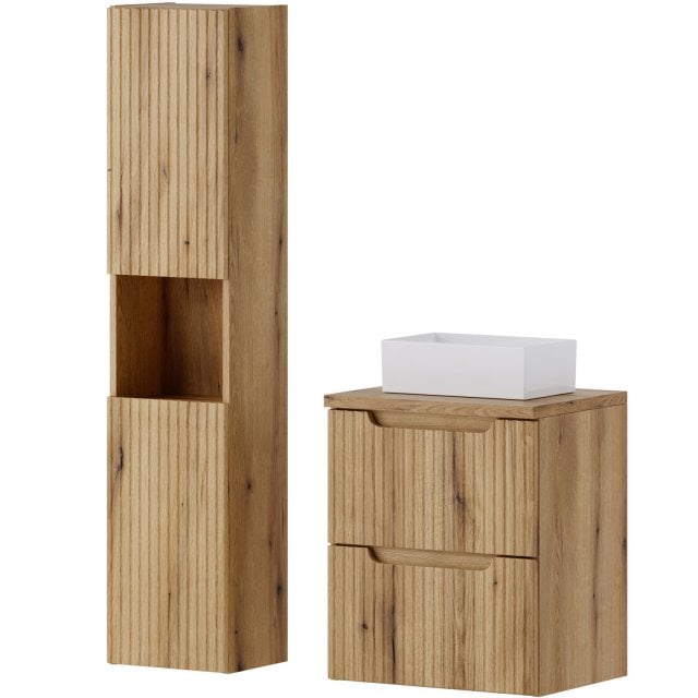 COMAD Zestaw mebli NOVA COAST EVOKE szafka z blatem NOVA OAK 50 cm, u