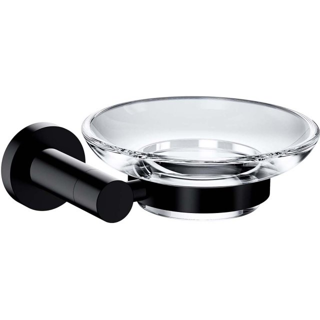 OMNIRES Mydelniczka ścienna MODERN PROJECT czarny mat MP60420BL