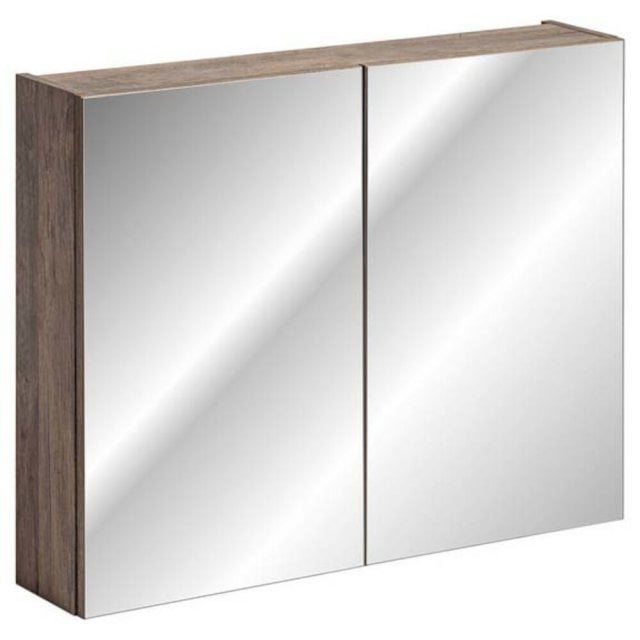 COMAD Szafka z lustrem SANTA FE OAK dąb vintage 80 cm do samodzielneg