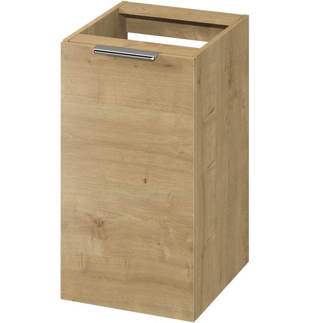 CERSANIT Szafka wisząca z koszem na pranie CITY 40 ZMT dąb S584-116