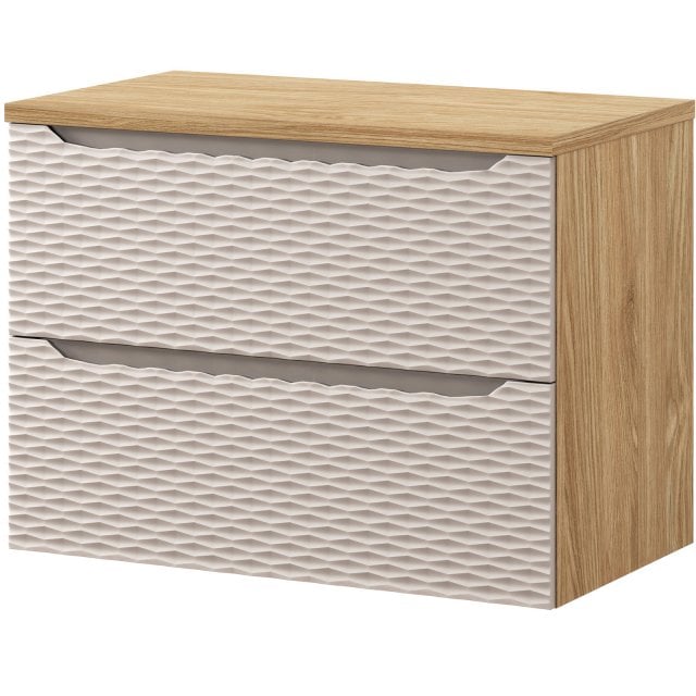 COMAD Szafka podumywalkowa OCEAN BEIGE z blatem 80 cm