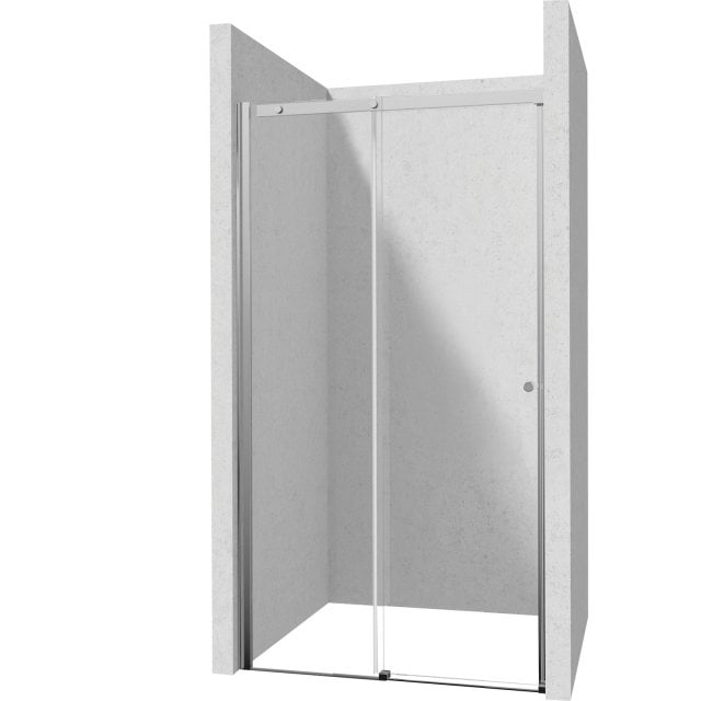 DEANTE Drzwi prysznicowe przesuwne KERRIA PLUS 100 cm chrom KTSP010P