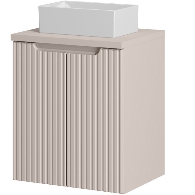 COMAD Zestaw mebli NOVA CASHMERE szafka z drzwiami z blatem 50 cm, um