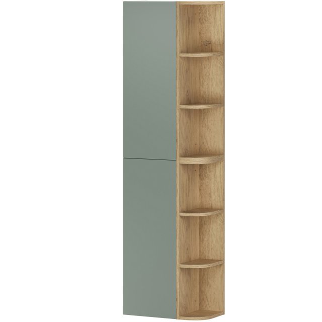 COMAD Zestaw mebli ASTER GREEN 2 półsłupki 30 cm, 2 regały CREMONA 15