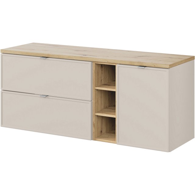 COMAD Zestaw mebli BELLA CASHMERE 2 szafki podum., szafka z koszem, b