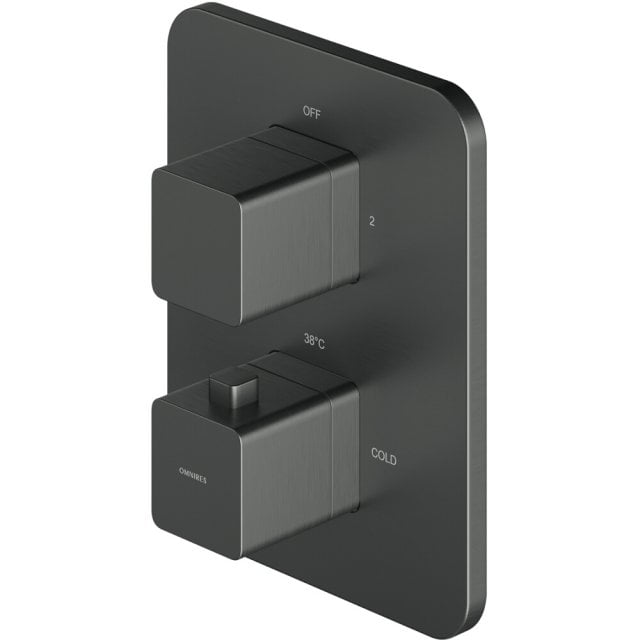 OMNIRES Termostatyczna bateria prysznicowo-wannowa PARMA podtynkowa g