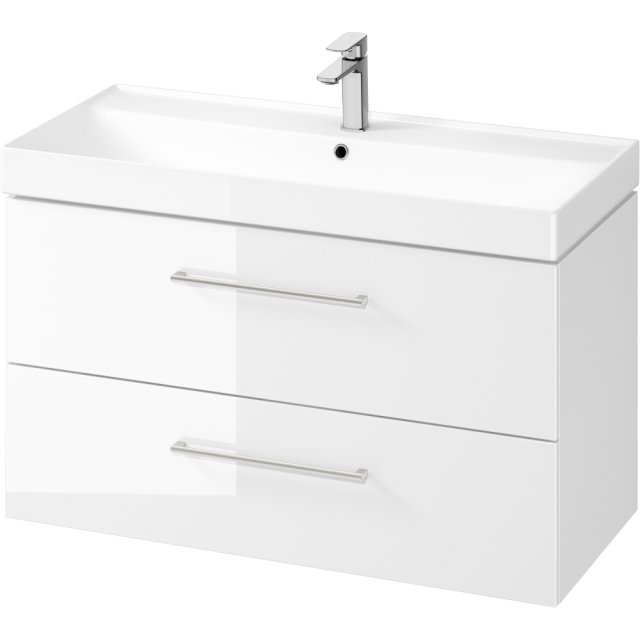 CERSANIT Szafka z umywalką LARGA 100 biała S801-437