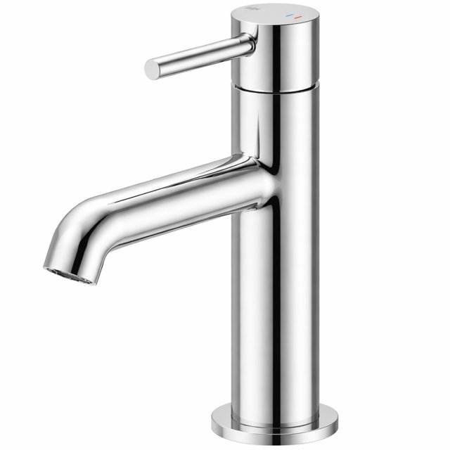 KFA Bateria umywalkowa MOZA MINI stojąca chrom + click clack 5032-835