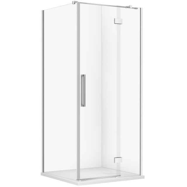 CERSANIT Kabina prysznicowa CREA prawa 90x90x200 chrom z brodzikiem T