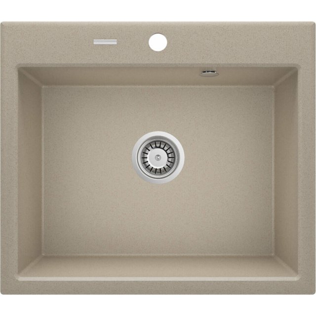DEANTE Zlewozmywak granitowy ANDANTE 1-komorowy piasek ZQN_7103