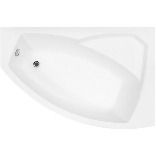 BESCO Wanna narożna RIMA asymetryczna prawa 160x100 #WAR-160-NP
