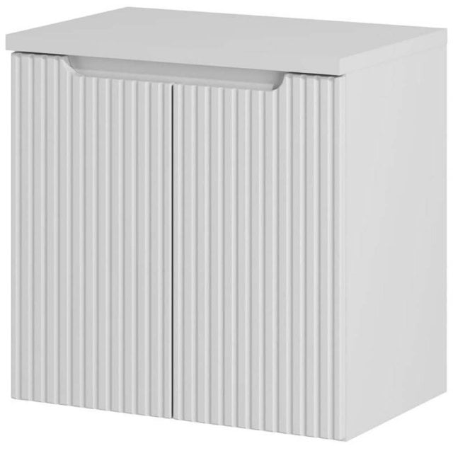 COMAD Szafka podumywalkowa z drzwiami NOVA WHITE z blatem 60 cm