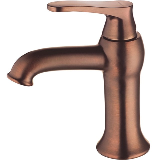 OMNIRES Bateria umywalkowa stojąca ART DECO miedź antyczna szczotkowa