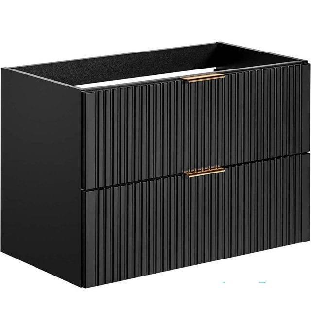 COMAD Szafka podumywalkowa ADEL BLACK 80 cm 82-80-B-2S