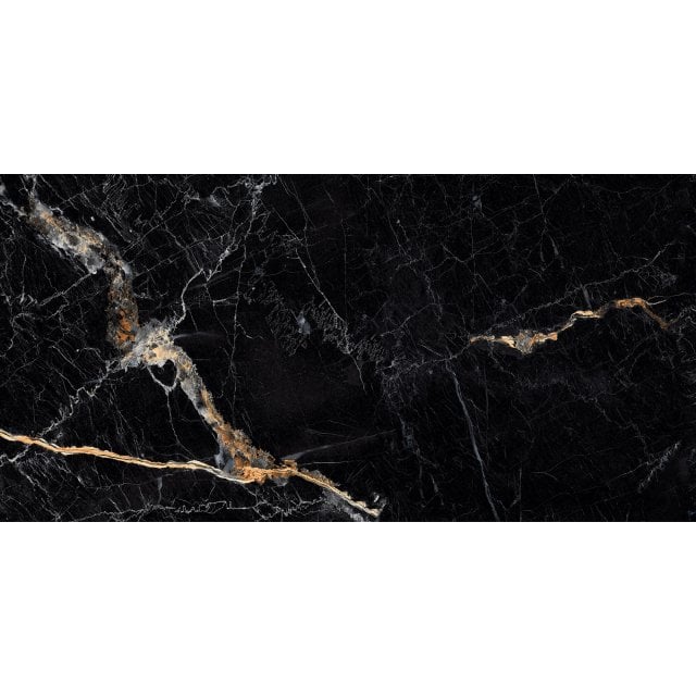 Gres szkliwiony COSMIC BLACK high glossy 60x120 gat. I