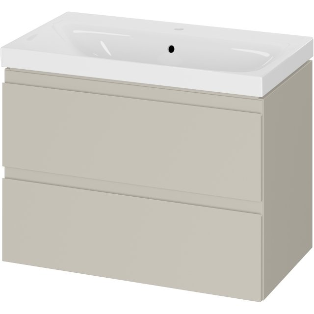 CERSANIT Szafka z umywalką MODUO 80 kaszmir do samodzielnego montażu