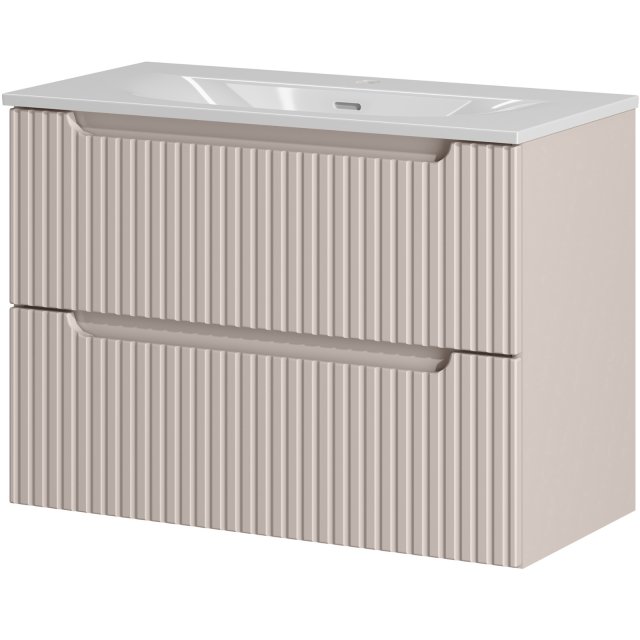 COMAD Szafka NOVA CASHMERE z umywalką meblową SKY 80 cm