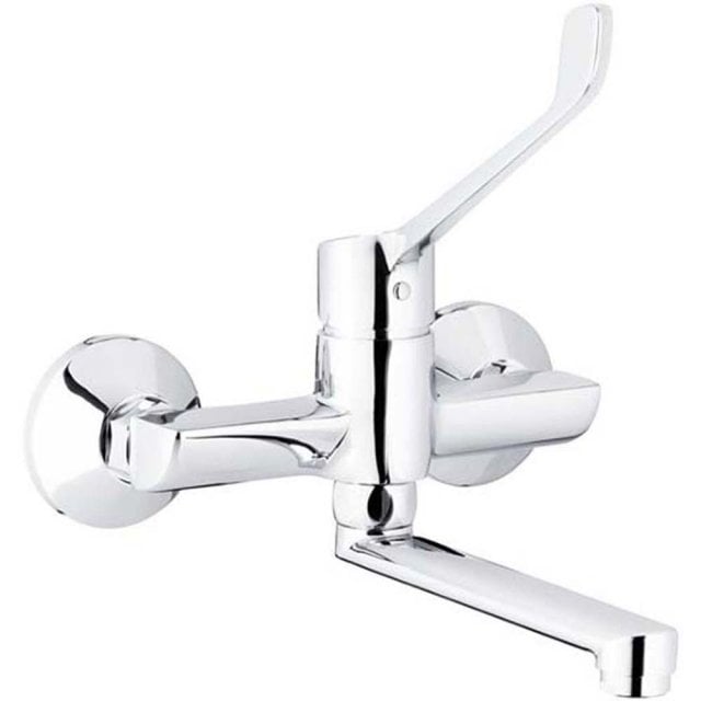 KFA Bateria umywalkowa ścienna MEDICO NEW z uchwytem medycznym chrom