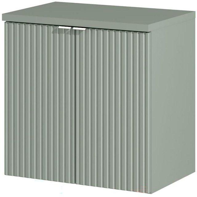 COMAD Szafka podumywalkowa z drzwiami LINE REED GREEN z blatem 60 cm