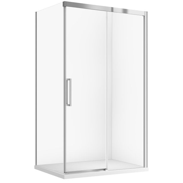 CERSANIT Kabina prysznicowa CREA przesuwna 120x90x200 z brodzikiem TA