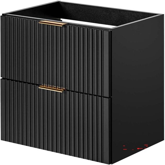 COMAD Szafka podumywalkowa ADEL BLACK 60 cm 82-60-B-2S