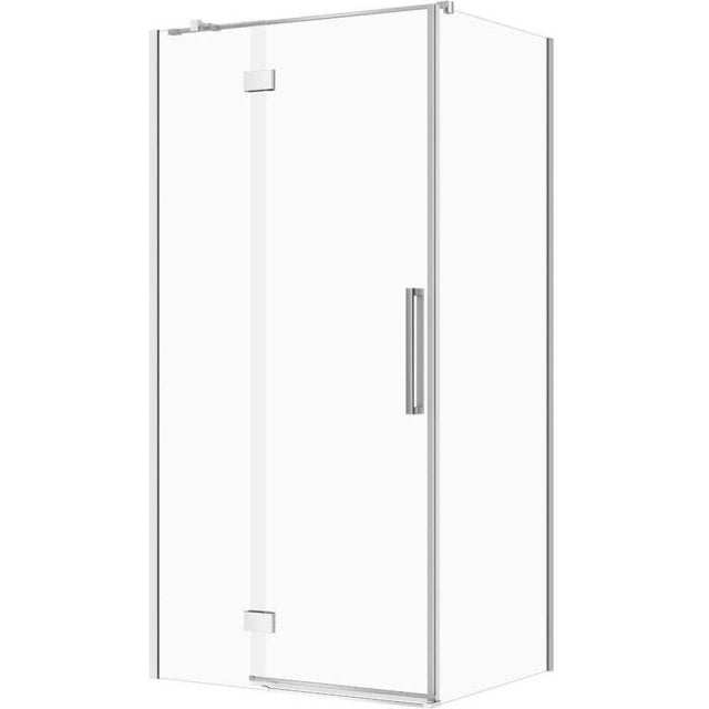 CERSANIT Kabina prysznicowa prostokątna CREA lewa 100x80x200 cm chrom