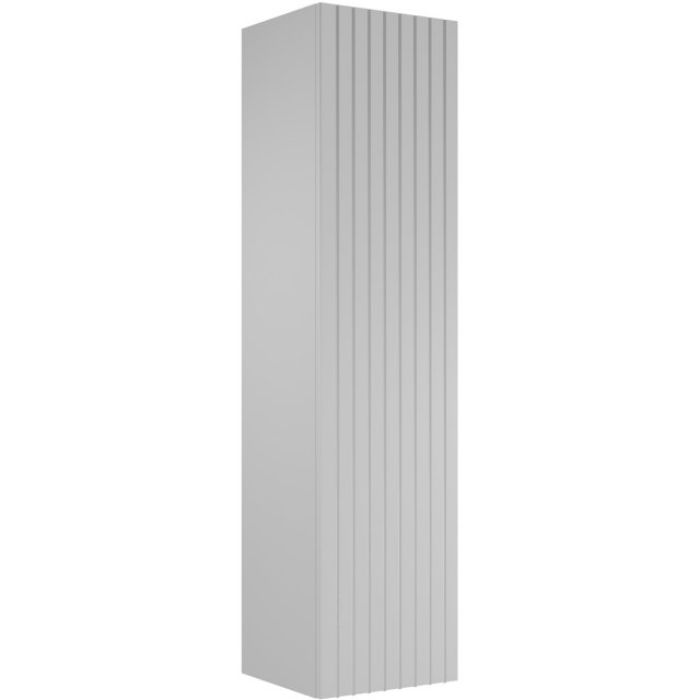 BESCO Słupek łazienkowy AKYA LINEA 33x30x130 biały matowy SAL-130-BM