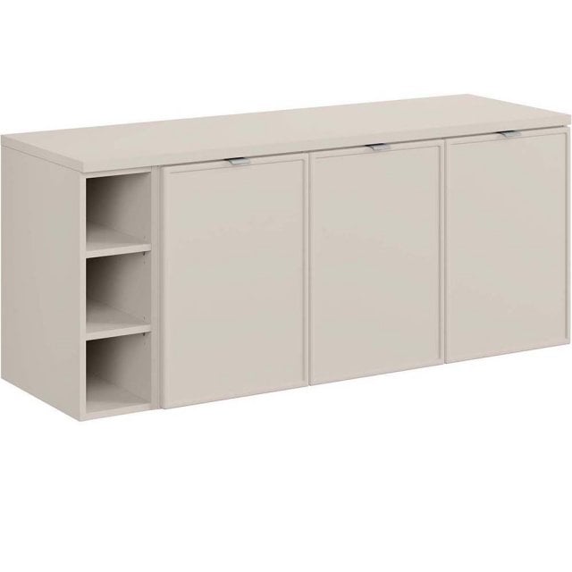 COMAD Zestaw mebli BELLA CASHMERE 2 szafki z blatem CASHMERE 140 cm