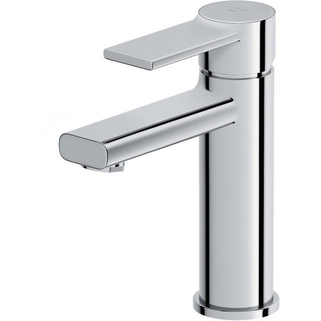 CERSANIT Bateria umywalkowa stojąca ZIP chrom z korkiem klik-klak pla