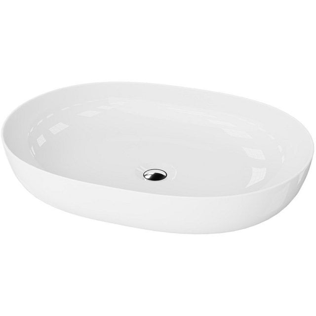LAVITA Umywalka nablatowa BLAS owalna 59,5 biała