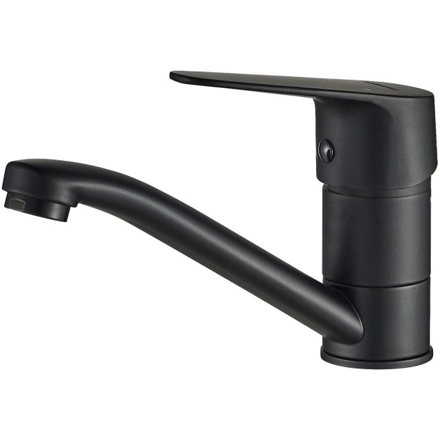 KUCHINOX Bateria umywalkowa stojąca SAGRA z ruchomą wylewką czarna BQ