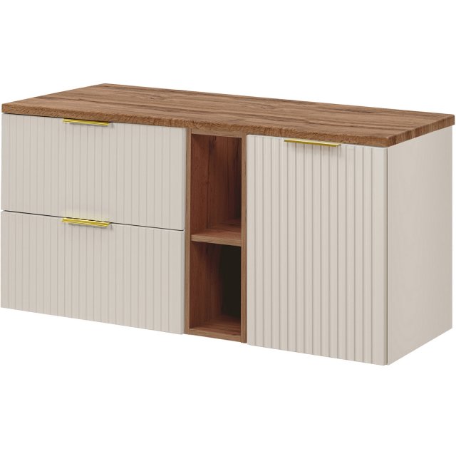 COMAD Zestaw mebli ADEL CASHMERE 2 szafki podblatowe, szafka z koszem