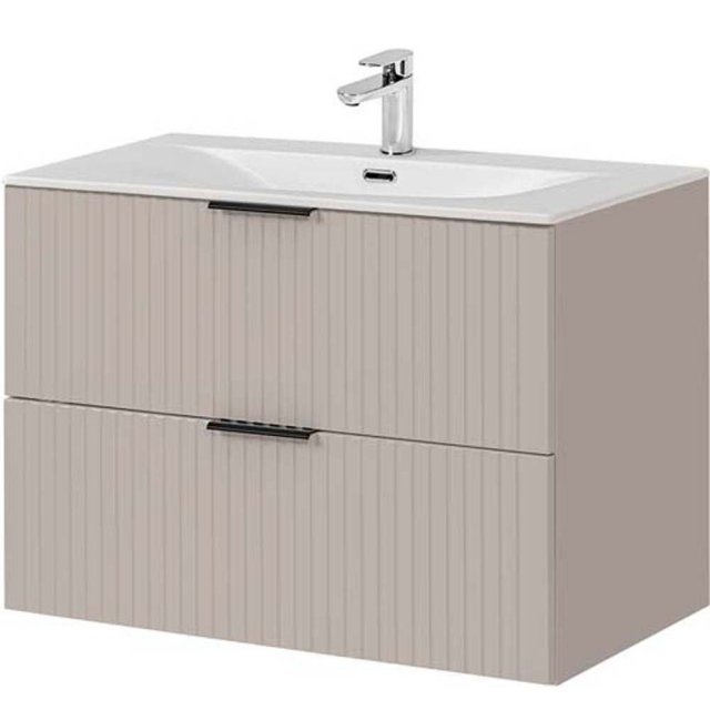 COMAD Szafka ADEL CASHMERE z umywalką meblową SKY 80 cm